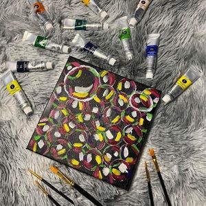 Series of pencil portrait and beautiful paintings